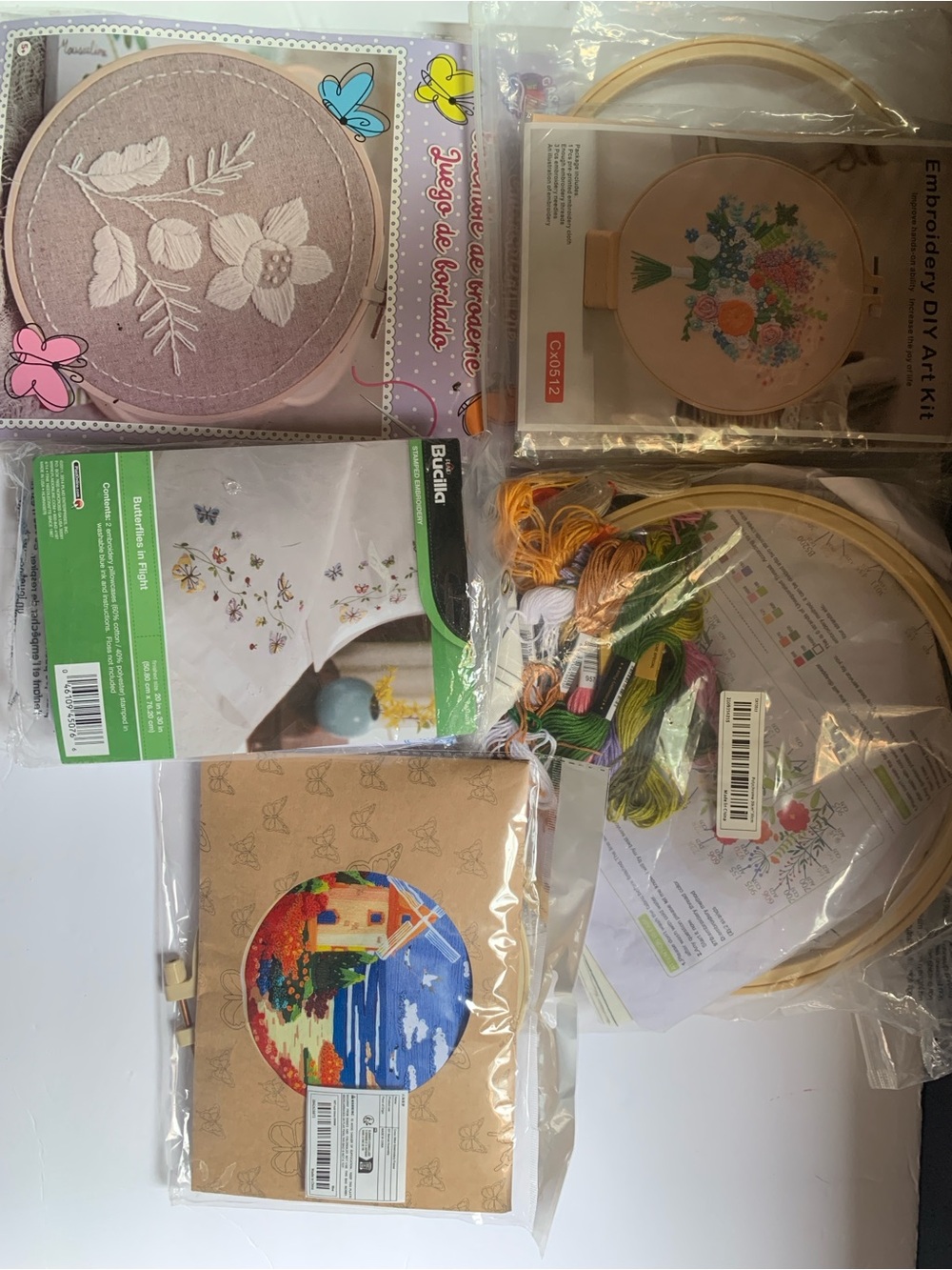 Embroidery and Cross Stitch Craft Kits